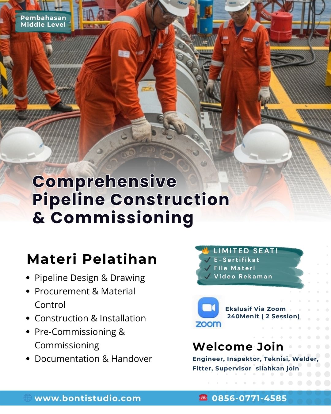 Pipeline Construction and Commissioning in EPC Project