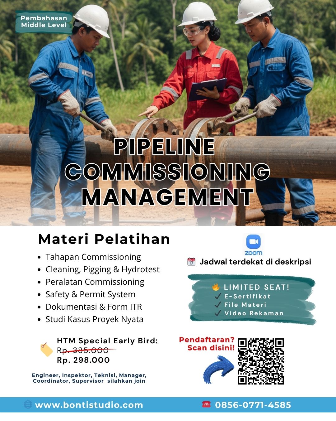 Short Class Pipeline Commissioning Management